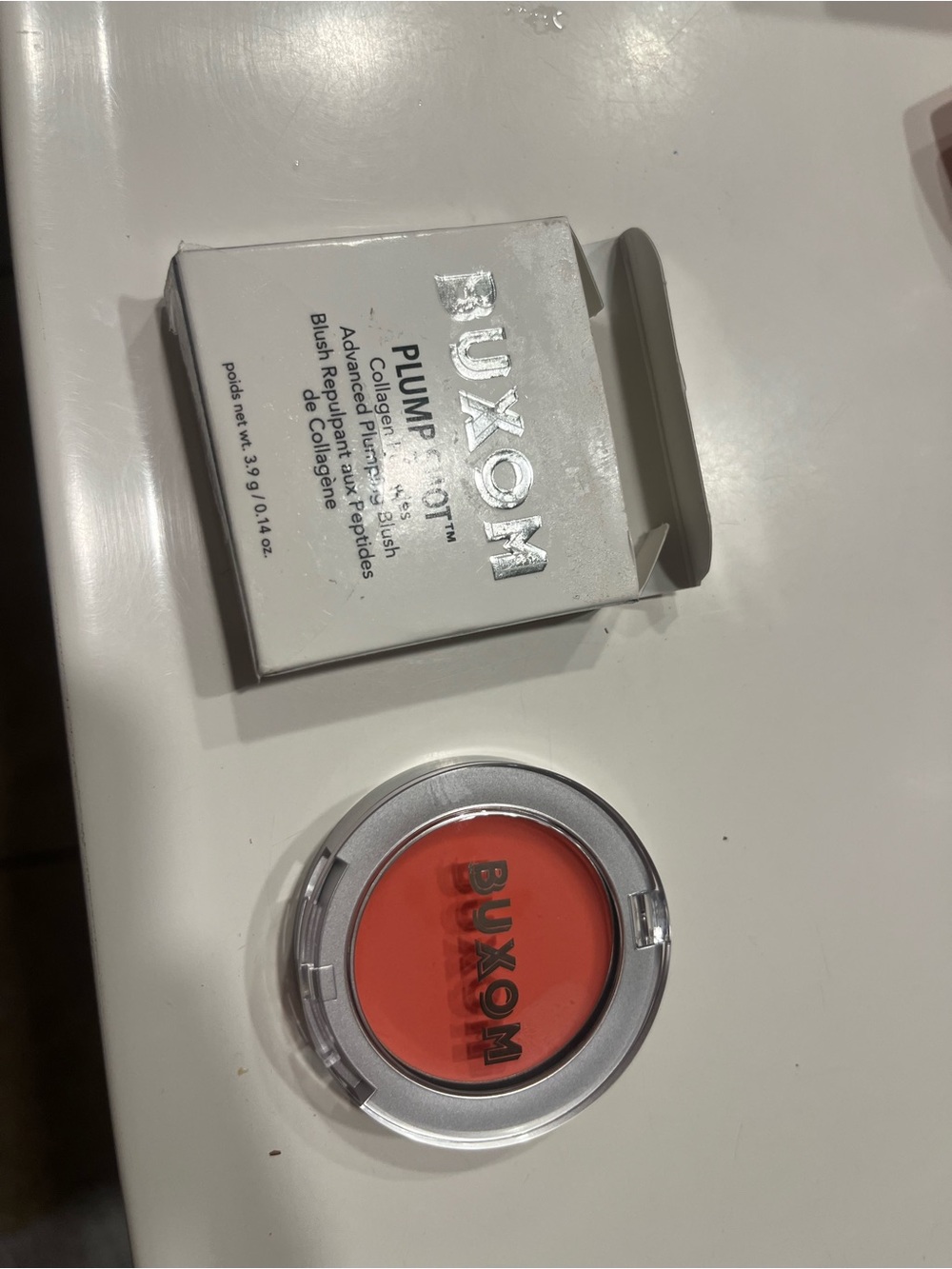 BUXOM Cream Blush - Coral Orange